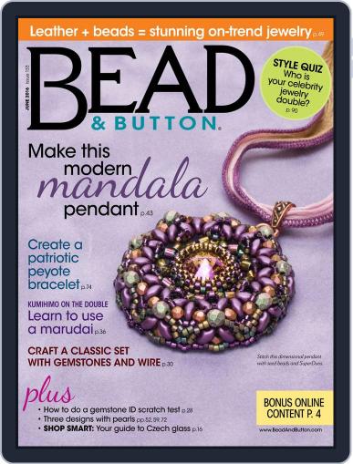 Bead&Button June 1st, 2016 Digital Back Issue Cover