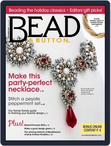 Bead&Button December 1st, 2015 Digital Back Issue Cover