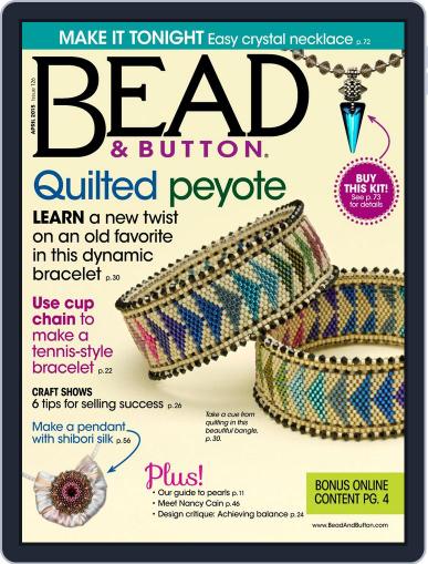 Bead&Button April 1st, 2015 Digital Back Issue Cover