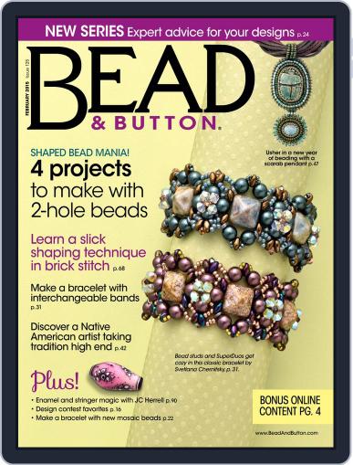 Bead&Button February 1st, 2015 Digital Back Issue Cover