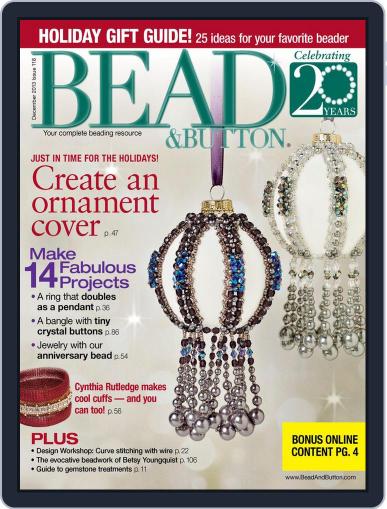 Bead&Button October 26th, 2013 Digital Back Issue Cover