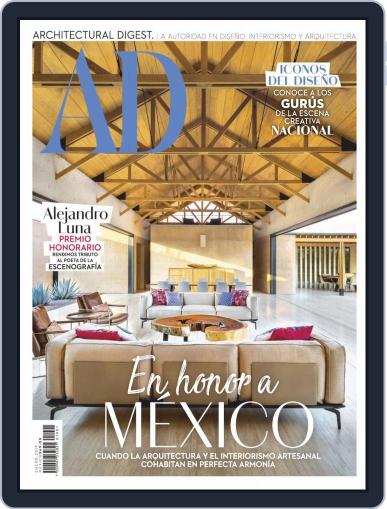 Architectural Digest Mexico January 1st, 2019 Digital Back Issue Cover