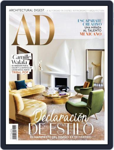 Architectural Digest Mexico October 1st, 2018 Digital Back Issue Cover