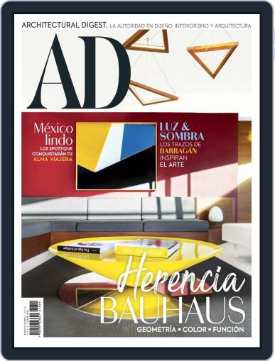 Architectural Digest Mexico August 26th, 2018 Digital Back Issue Cover