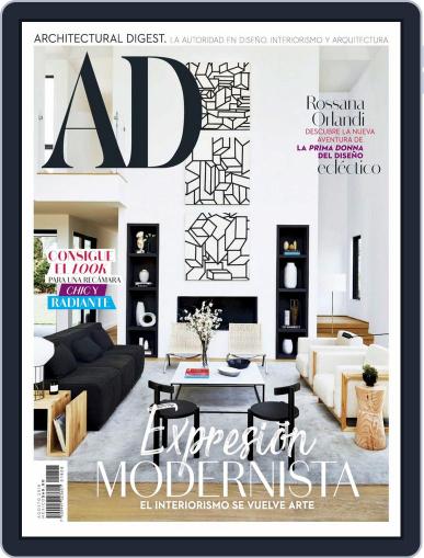 Architectural Digest Mexico August 1st, 2018 Digital Back Issue Cover