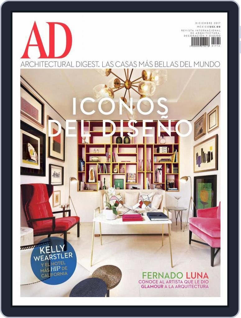 Architectural Digest Mexico (Digital) Subscription                    December 1st, 2017 Issue