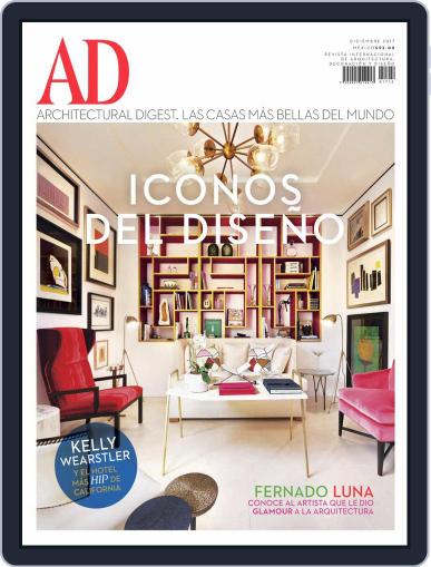 Architectural Digest Mexico December 1st, 2017 Digital Back Issue Cover