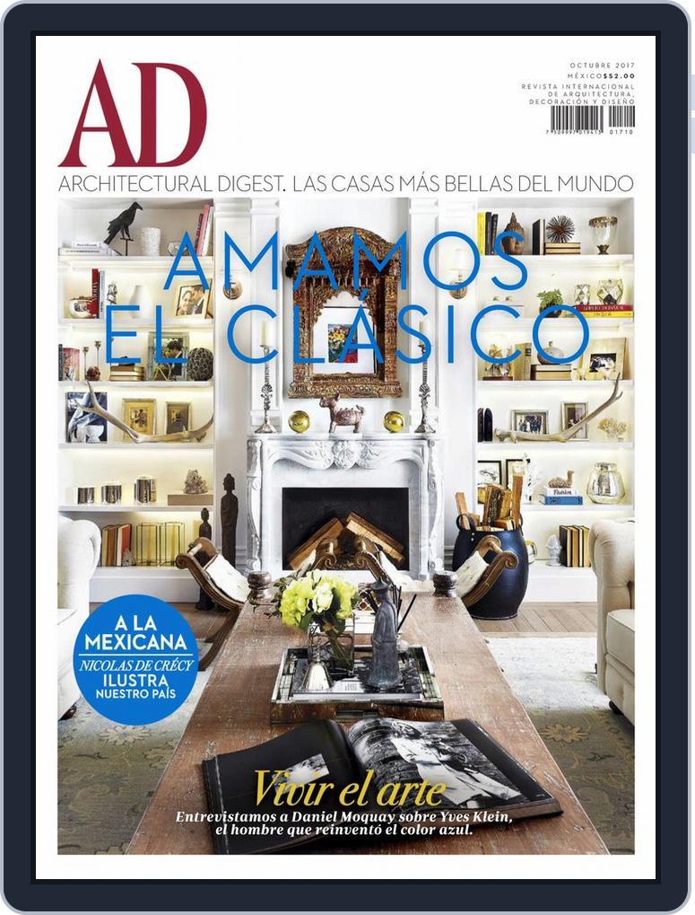 Architectural Digest Mexico (Digital) Subscription                    October 1st, 2017 Issue