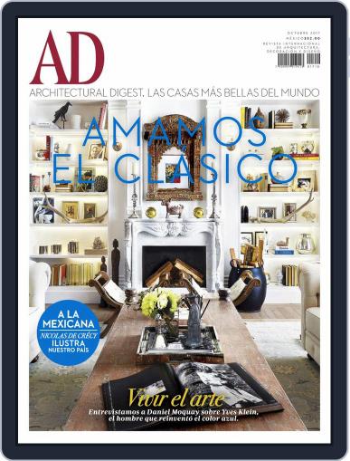Architectural Digest Mexico October 1st, 2017 Digital Back Issue Cover