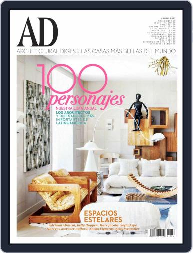 Architectural Digest Mexico June 1st, 2017 Digital Back Issue Cover
