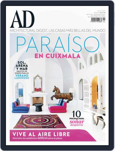 Architectural Digest Mexico July 2nd, 2016 Digital Back Issue Cover