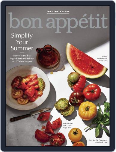 Bon Appetit August 1st, 2018 Digital Back Issue Cover