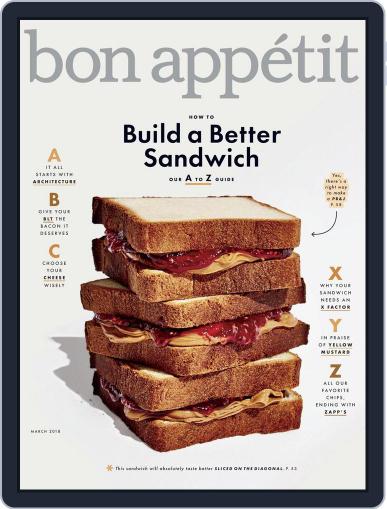 Bon Appetit March 1st, 2018 Digital Back Issue Cover