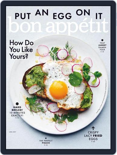 Bon Appetit April 1st, 2017 Digital Back Issue Cover