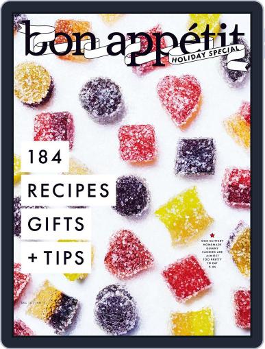 Bon Appetit December 1st, 2016 Digital Back Issue Cover