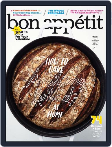 Bon Appetit February 1st, 2016 Digital Back Issue Cover