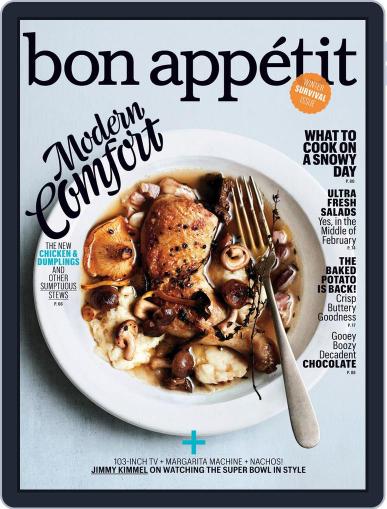 Bon Appetit January 18th, 2014 Digital Back Issue Cover