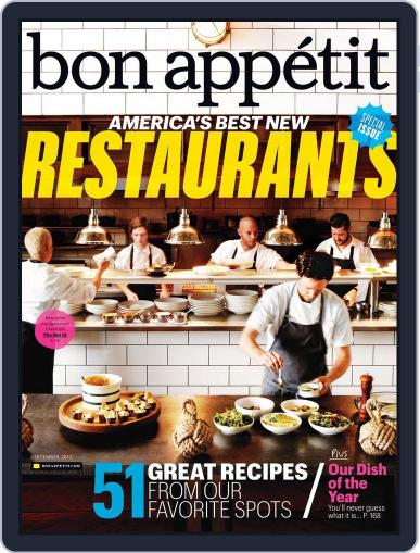 Bon Appetit August 18th, 2013 Digital Back Issue Cover