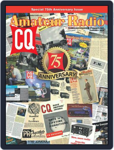 CQ Amateur Radio January 1st, 2020 Digital Back Issue Cover