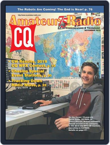 CQ Amateur Radio November 1st, 2019 Digital Back Issue Cover