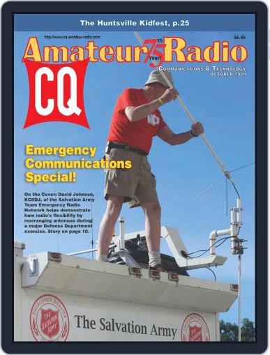 CQ Amateur Radio October 1st, 2019 Digital Back Issue Cover