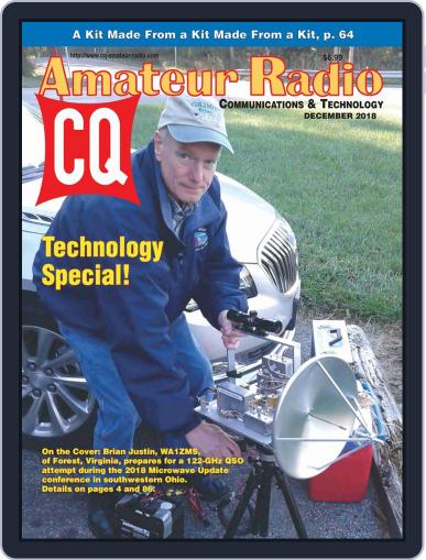 CQ Amateur Radio December 1st, 2018 Digital Back Issue Cover