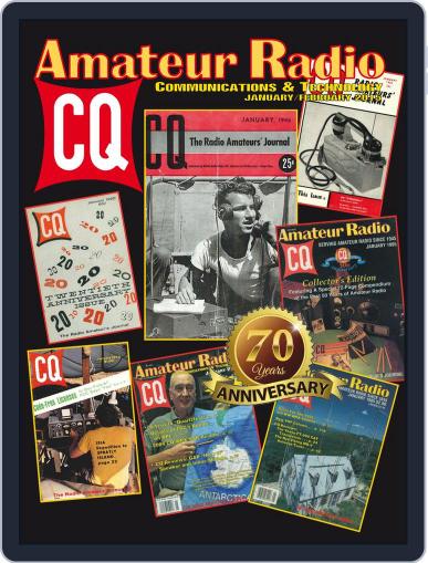 CQ Amateur Radio January 20th, 2015 Digital Back Issue Cover