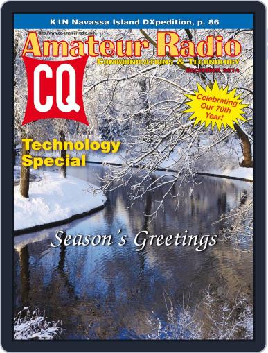 CQ Amateur Radio December 1st, 2014 Digital Back Issue Cover