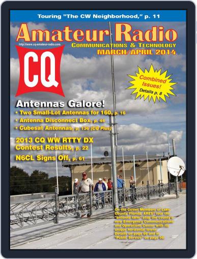 CQ Amateur Radio March 12th, 2014 Digital Back Issue Cover