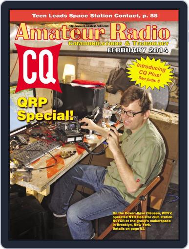 CQ Amateur Radio February 4th, 2014 Digital Back Issue Cover