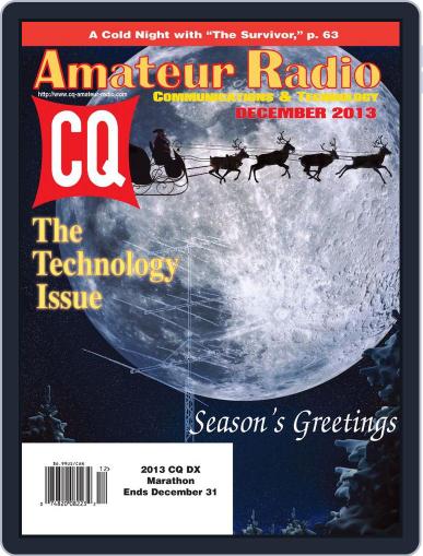 CQ Amateur Radio December 17th, 2013 Digital Back Issue Cover