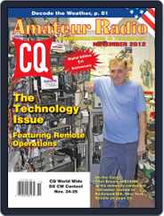 CQ Amateur Radio (Digital) Subscription                    November 1st, 2012 Issue