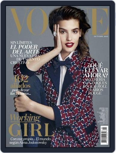 Vogue Latin America October 1st, 2015 Digital Back Issue Cover