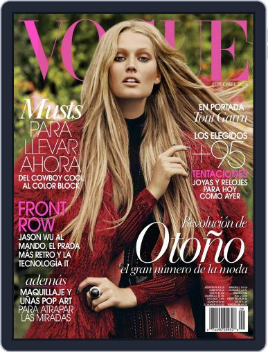 Vogue Latin America September 1st, 2014 Digital Back Issue Cover