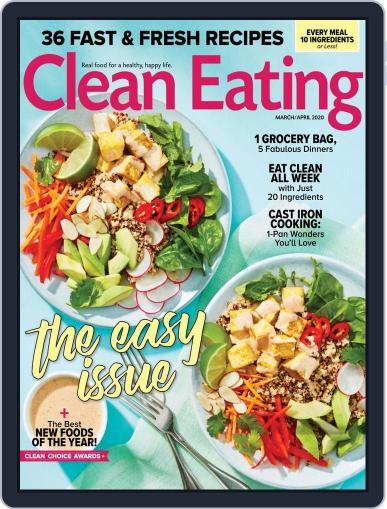 Clean Eating March 1st, 2020 Digital Back Issue Cover
