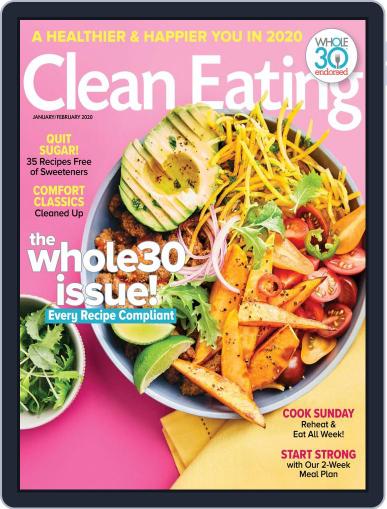 Clean Eating January 1st, 2020 Digital Back Issue Cover