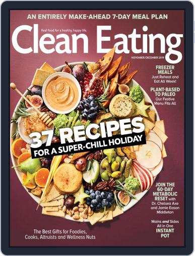 Clean Eating November 1st, 2019 Digital Back Issue Cover