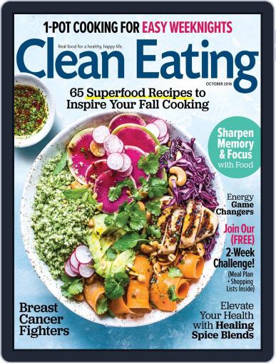 Clean Eating October 1st, 2018 Digital Back Issue Cover