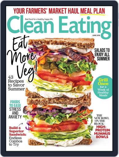 Clean Eating June 1st, 2018 Digital Back Issue Cover
