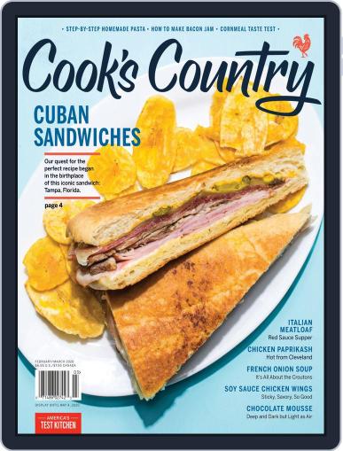 Cook's Country February 1st, 2020 Digital Back Issue Cover