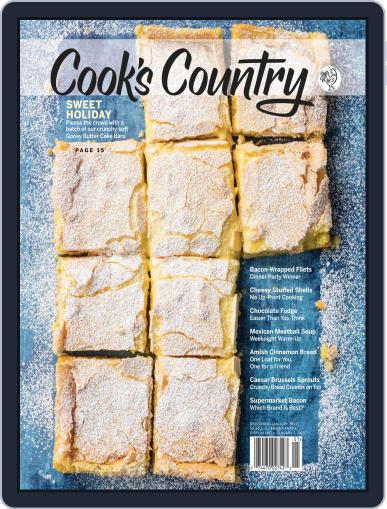 Cook's Country December 1st, 2018 Digital Back Issue Cover
