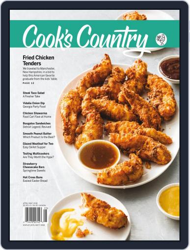 Cook's Country April 1st, 2018 Digital Back Issue Cover
