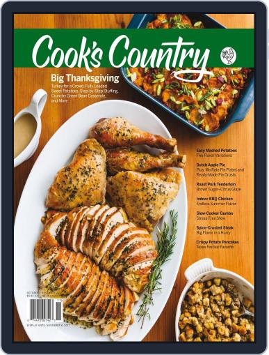 Cook's Country October 1st, 2017 Digital Back Issue Cover