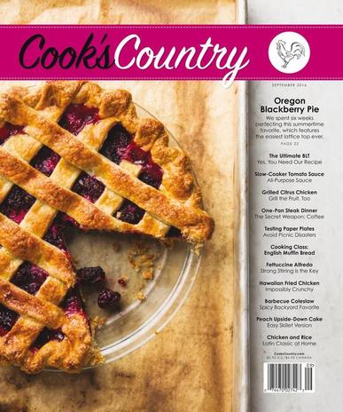 Cook's Country July 12th, 2016 Digital Back Issue Cover