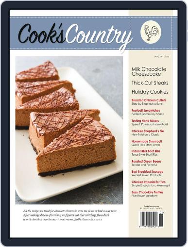 Cook's Country January 1st, 2015 Digital Back Issue Cover