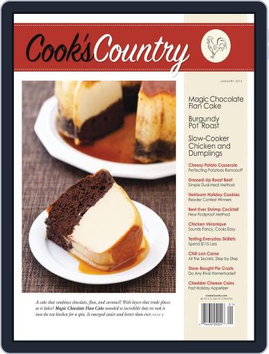 Cook's Country December 11th, 2012 Digital Back Issue Cover