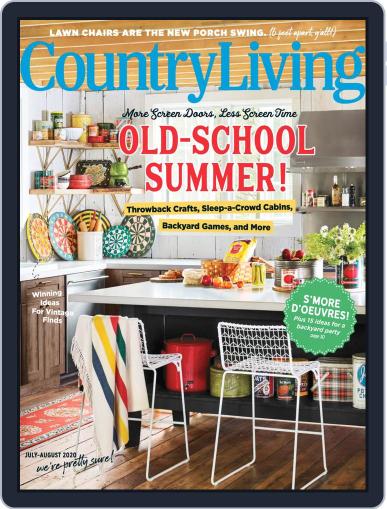 Country Living July 1st, 2020 Digital Back Issue Cover