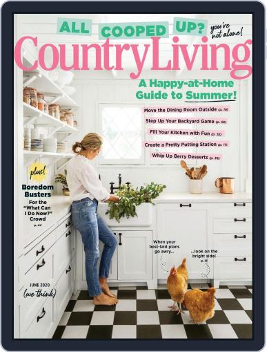 Country Living June 1st, 2020 Digital Back Issue Cover
