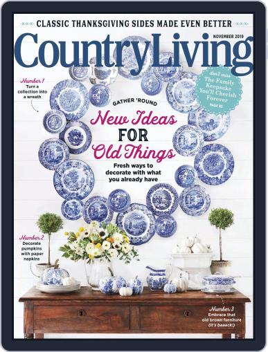 Country Living November 1st, 2019 Digital Back Issue Cover