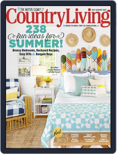 Country Living July 1st, 2017 Digital Back Issue Cover